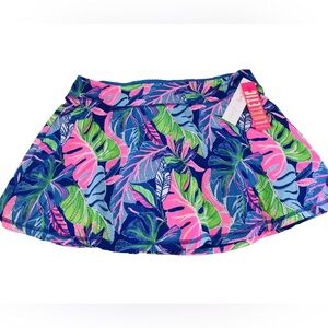 Lilly Pulitzer Luxletic Aila Skort Beleaf In Yourself Size XL NWT In package